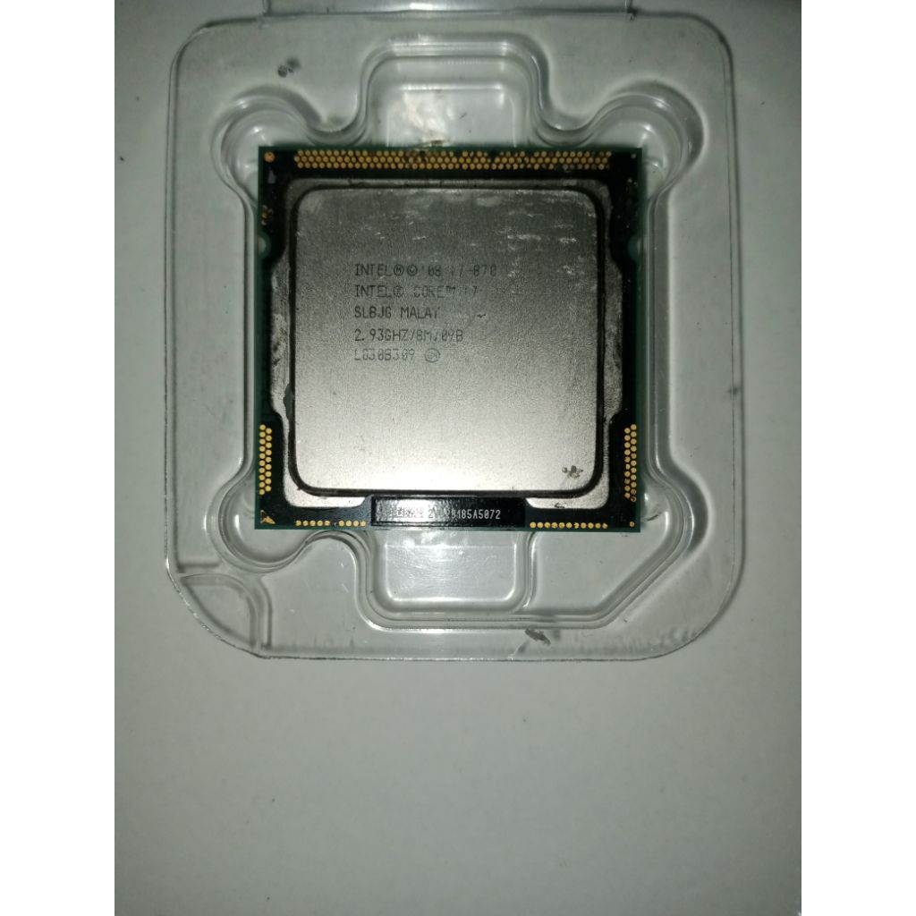 processor intel core i7 870 tray lga 1156