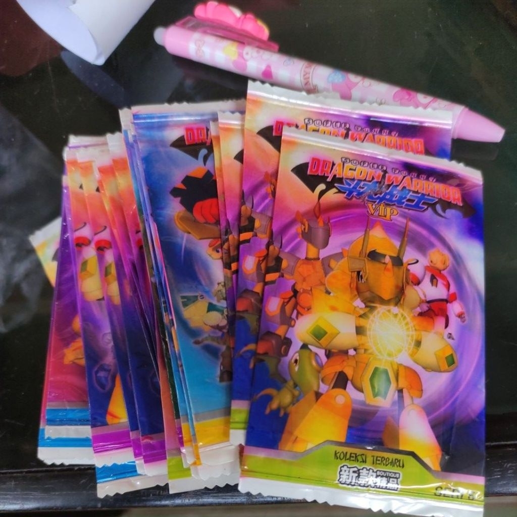 Kartu VIP Dragon Warrior Seri 6 Kemasan Sachet