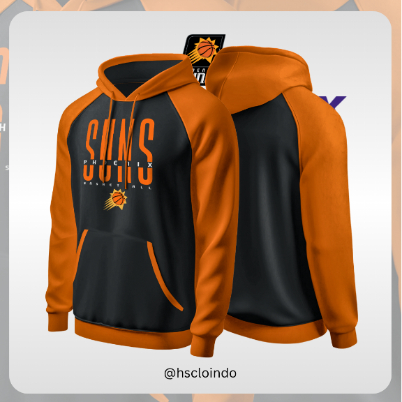 Hoodie Jumper Basketball XS-5XL PHOENIX SUNS NBA JANZAE Western Conference Pasific Division Team Bol