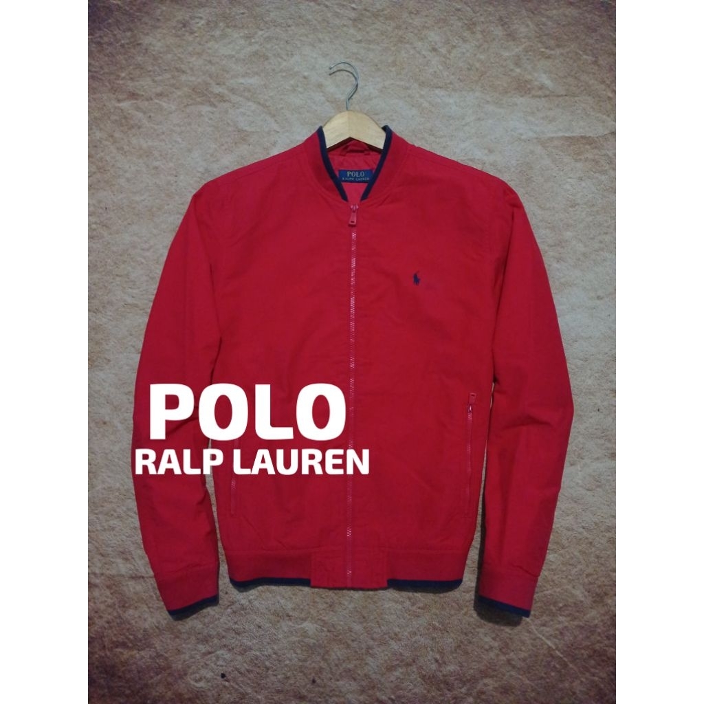 Jaket casual bomber POLO RALP LAURENT bekas murah