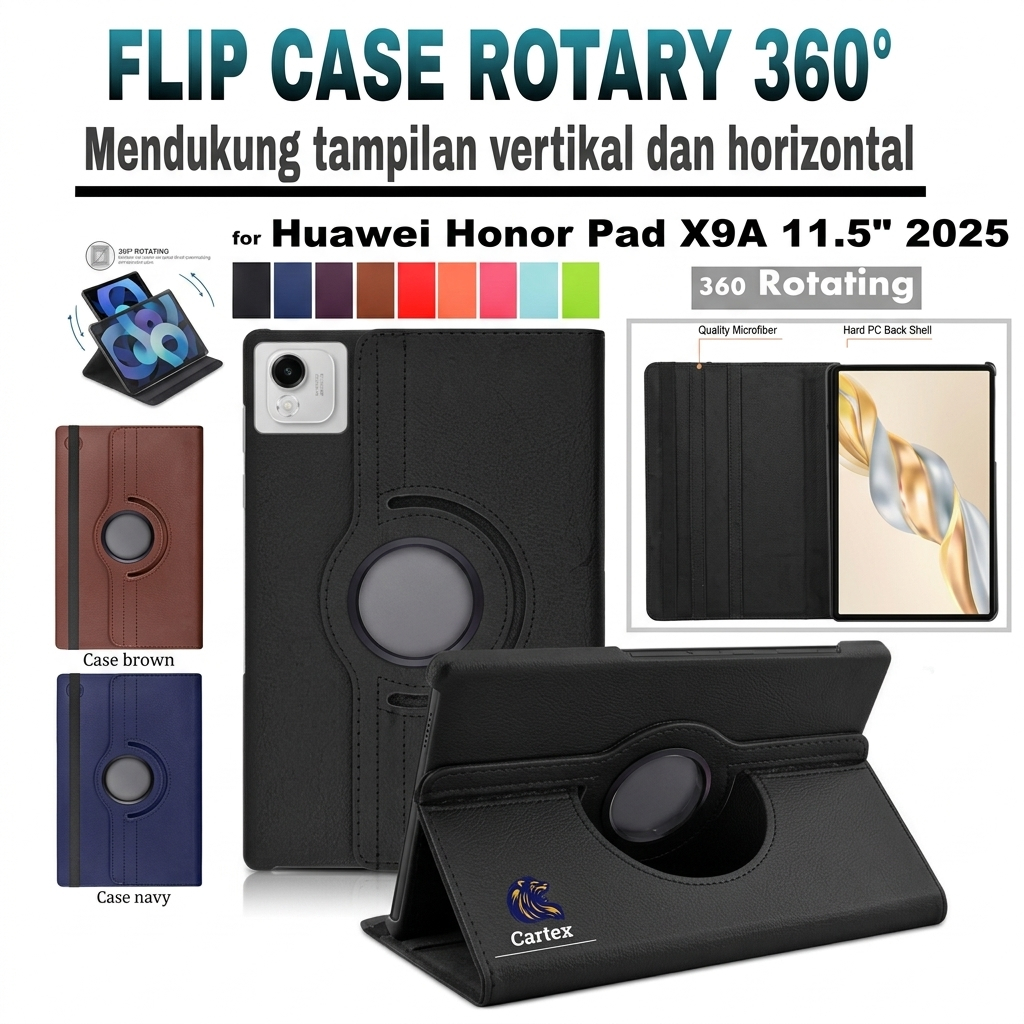 Case Rotary Honor Pad X9a 11.5"inch 2025/ case honor pad x9a / casing honor pad x9a  honor pad x9a