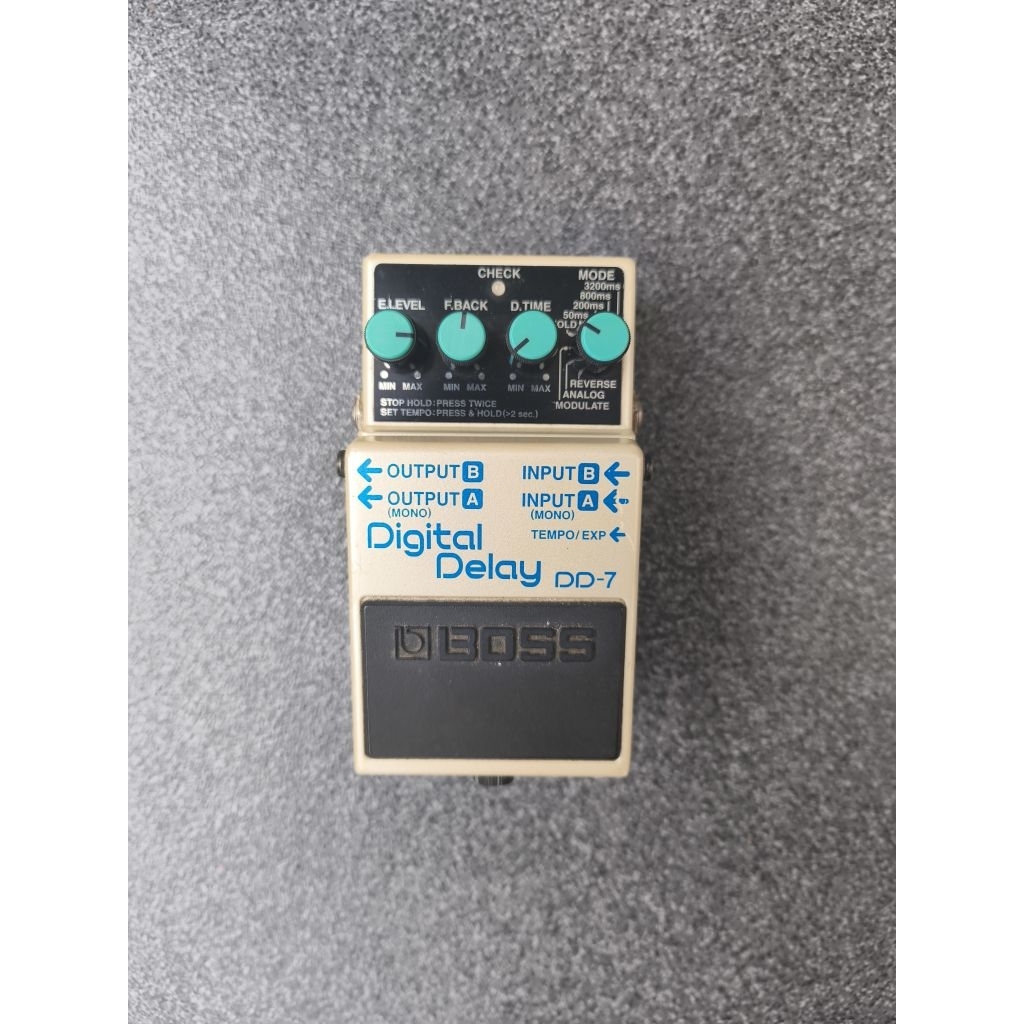 efek boss delay DD7