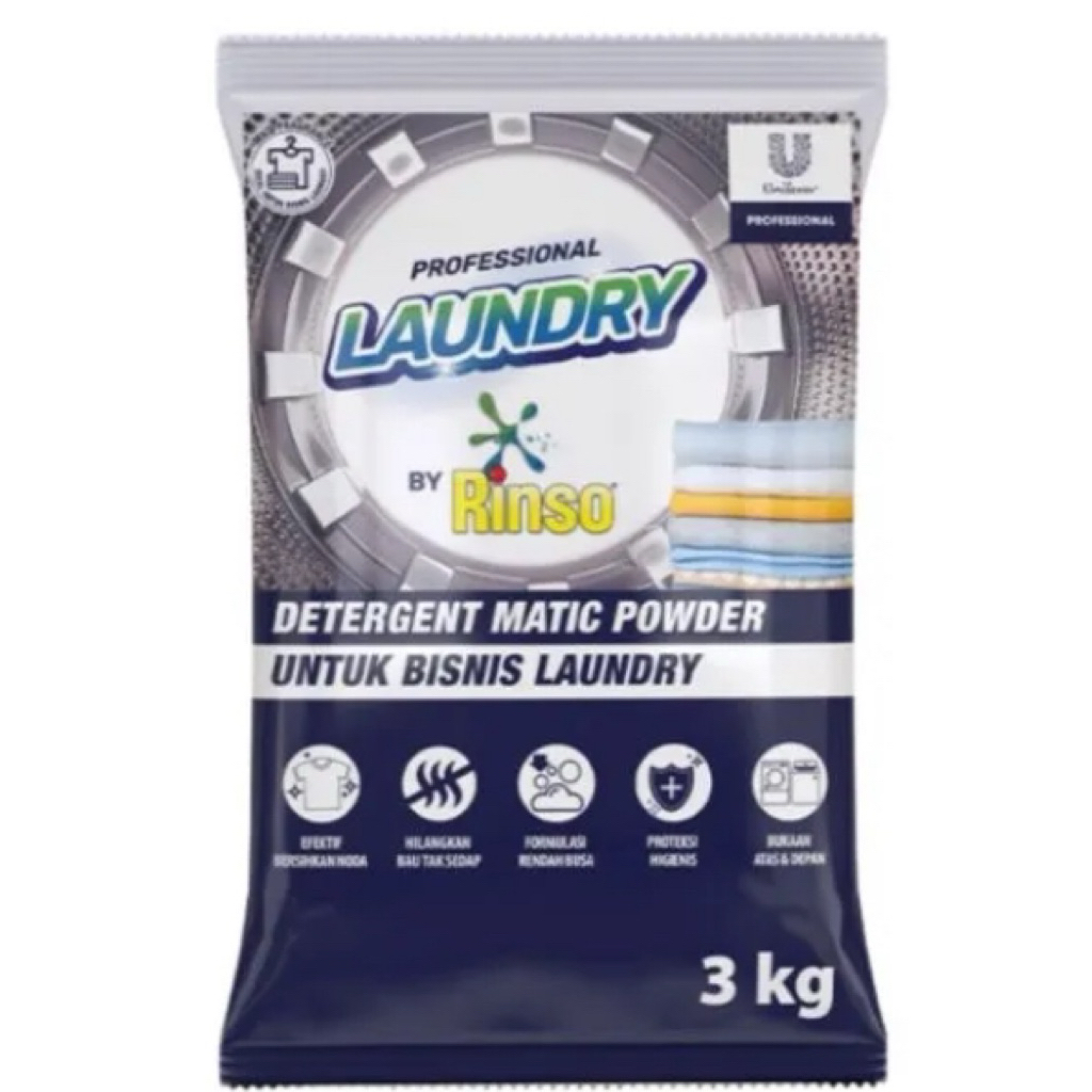 Rinso Professional Laundry Deterjen Bubuk 3kg