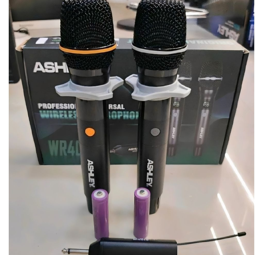 Mic Wireless Ashley WR 400 WR400 Original