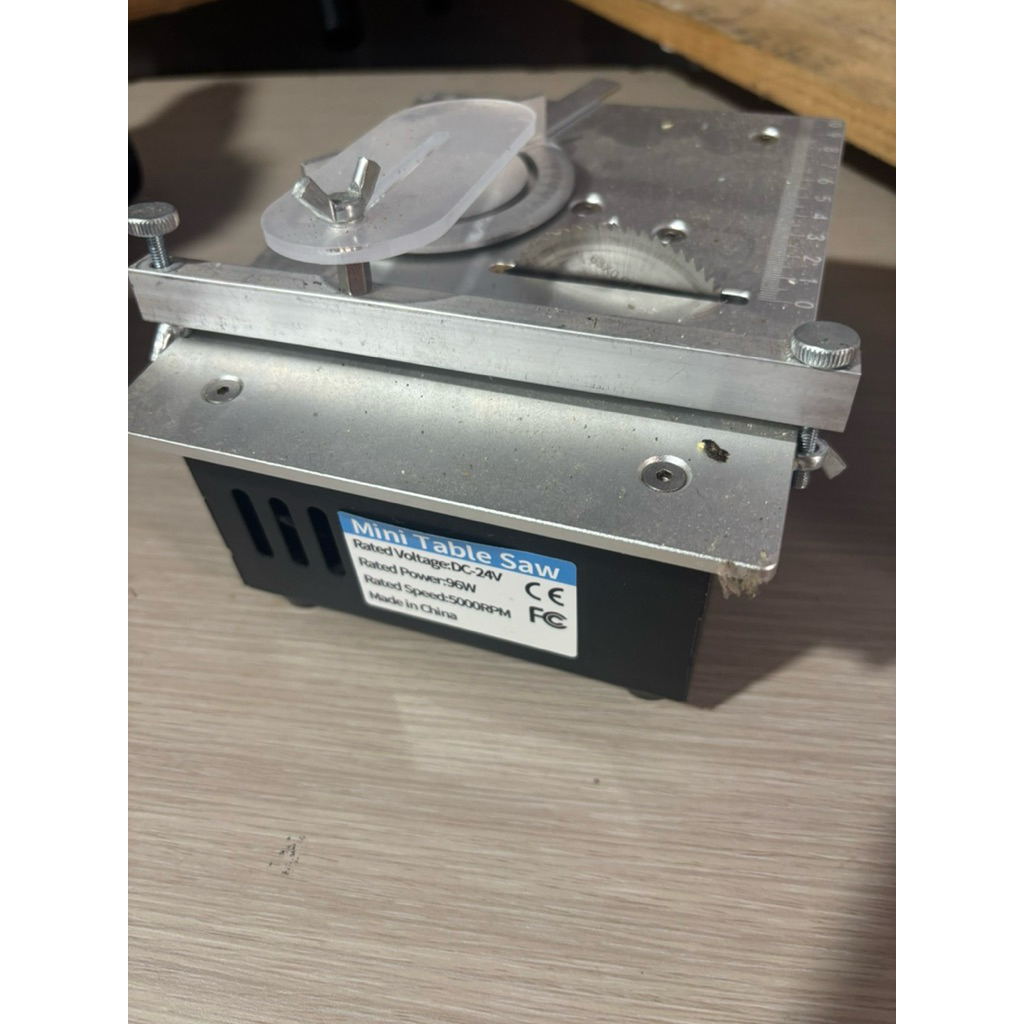 Mini Table Saw DIY like new Perkakas Bekas Mulus