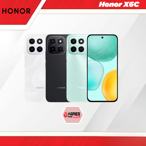 HONOR X6c 6/256GB 6.61inch 120Hz - Mediatek Helio G81 Ultra - 5300mAh 35W Honor SuperCharge - NFC