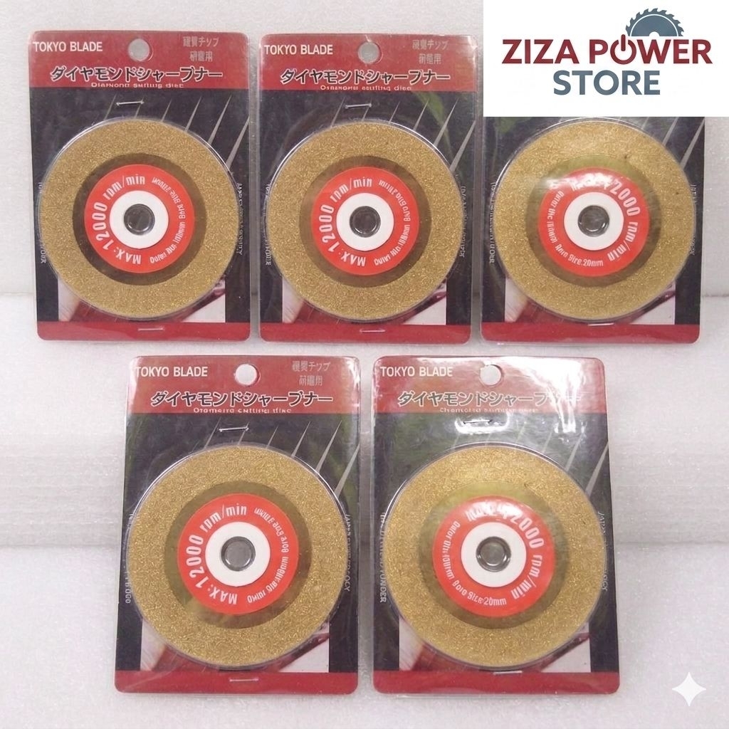 Diamond cutting disc Tokyo Blade 4 inci Mata Potong Kaca Mata Gerinda Asah Intan