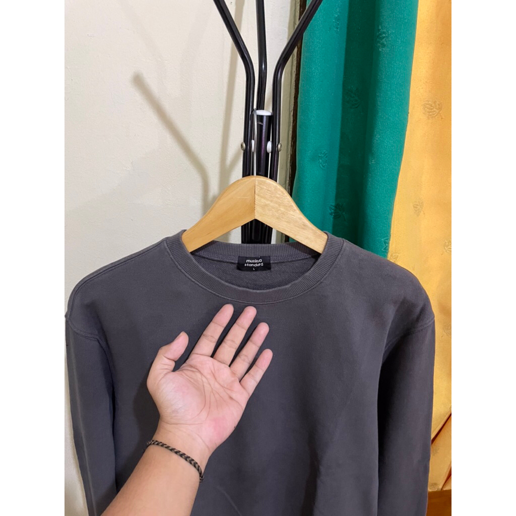 crewneck MUSINSA STANDARD original size L