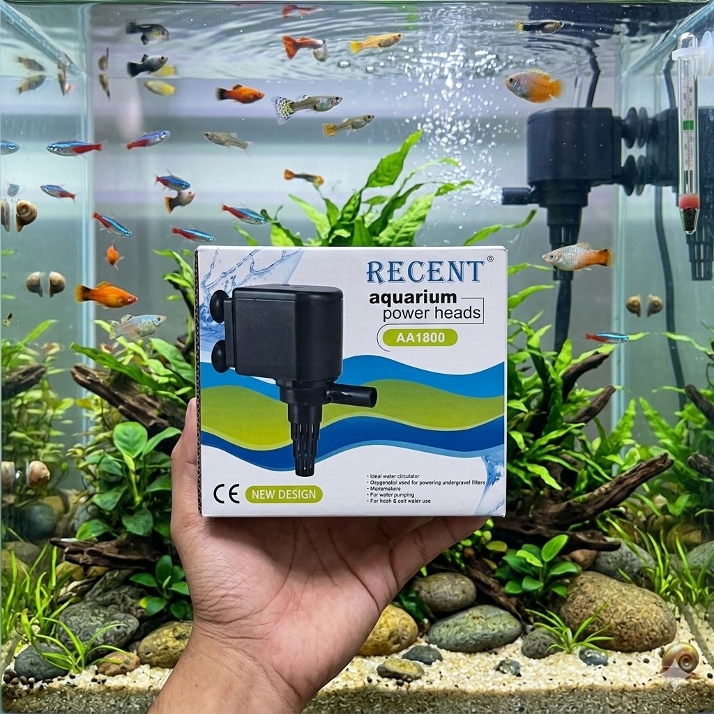 POMPA AQUARIUM RECENT AA3000 POWER HEAD AQUARIUM 2400LPH