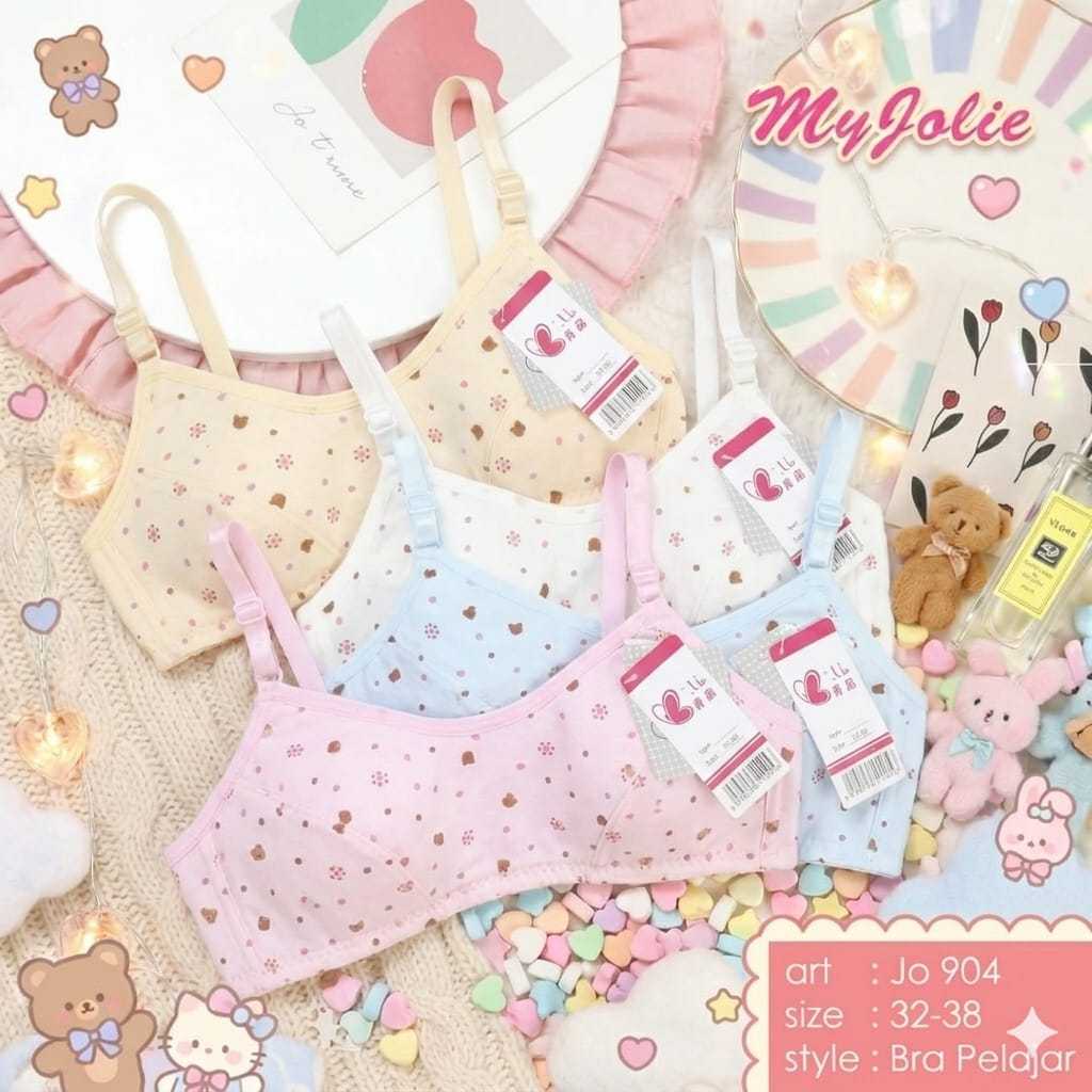 [PAKET 2pcs] Bra BH Fashion Remaja JOLIE 904 / Braa Busa Tipis