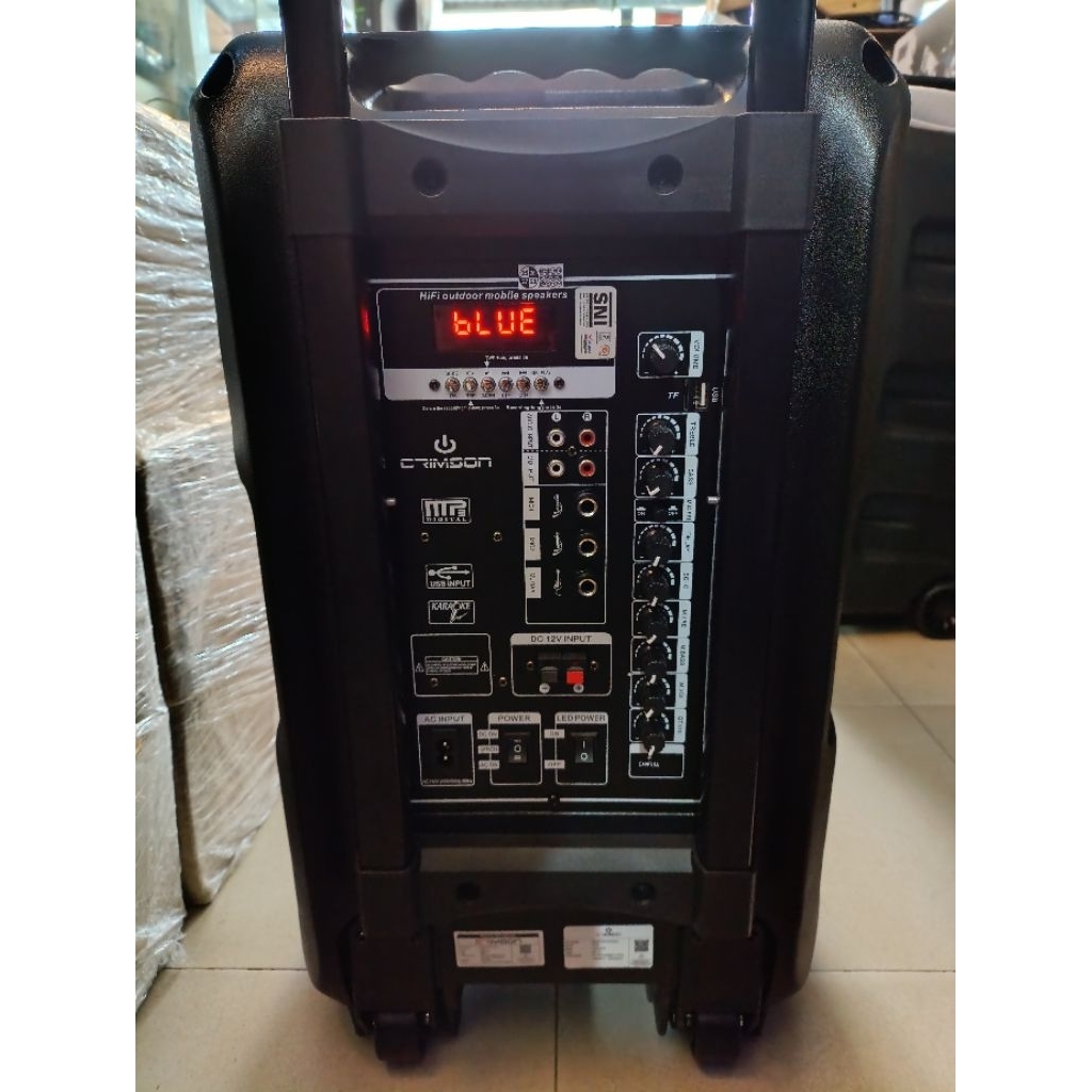 Speaker Aktif Portable 12inch Crimson CR12 Generation