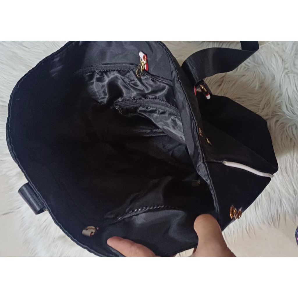 tas canvas tebal ala kenzo