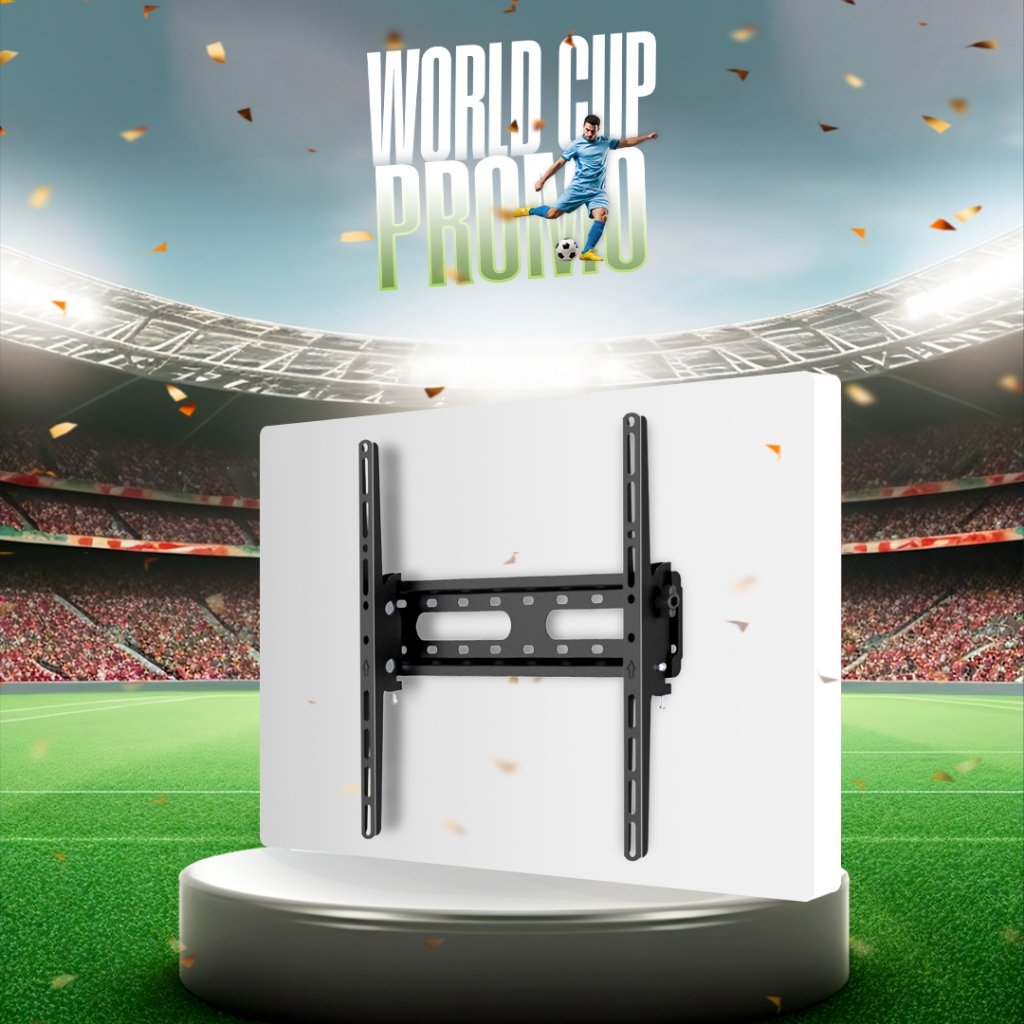 [BEST SELLING OFFLINE STORE] Bracket Fixed TV ARRA 32" -55" - ABT31-44T - Besi kualitas super - Koko