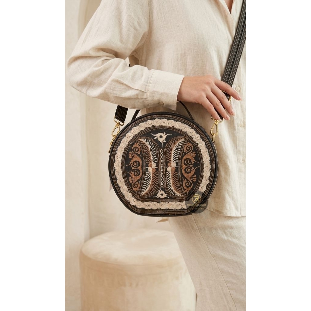 Tas Bulat/Petak Motif Modern Aceh RAS1399