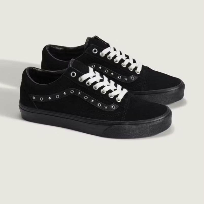 VANS OLD SKOOL METAL BLACKOUT ORIGINAL RESMI