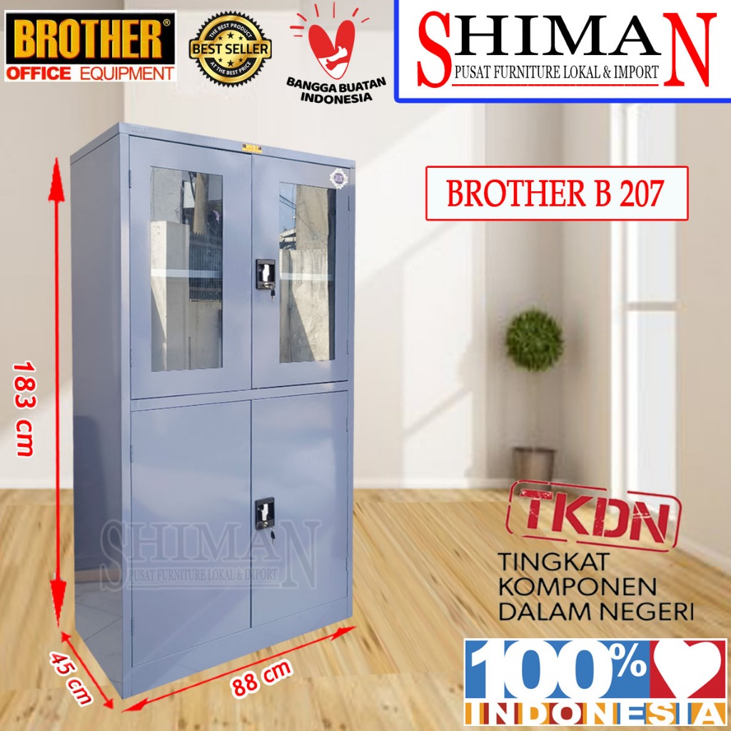 Lemari Arsip B 207 BROTHER | Lemari Cabinet