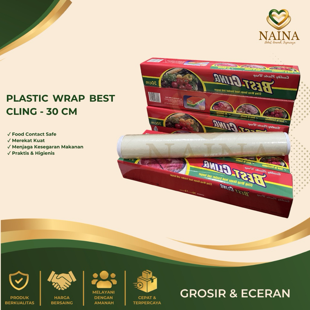 Plastic Wrapping- Mega Cling 45cm - Best Fresh 30cm