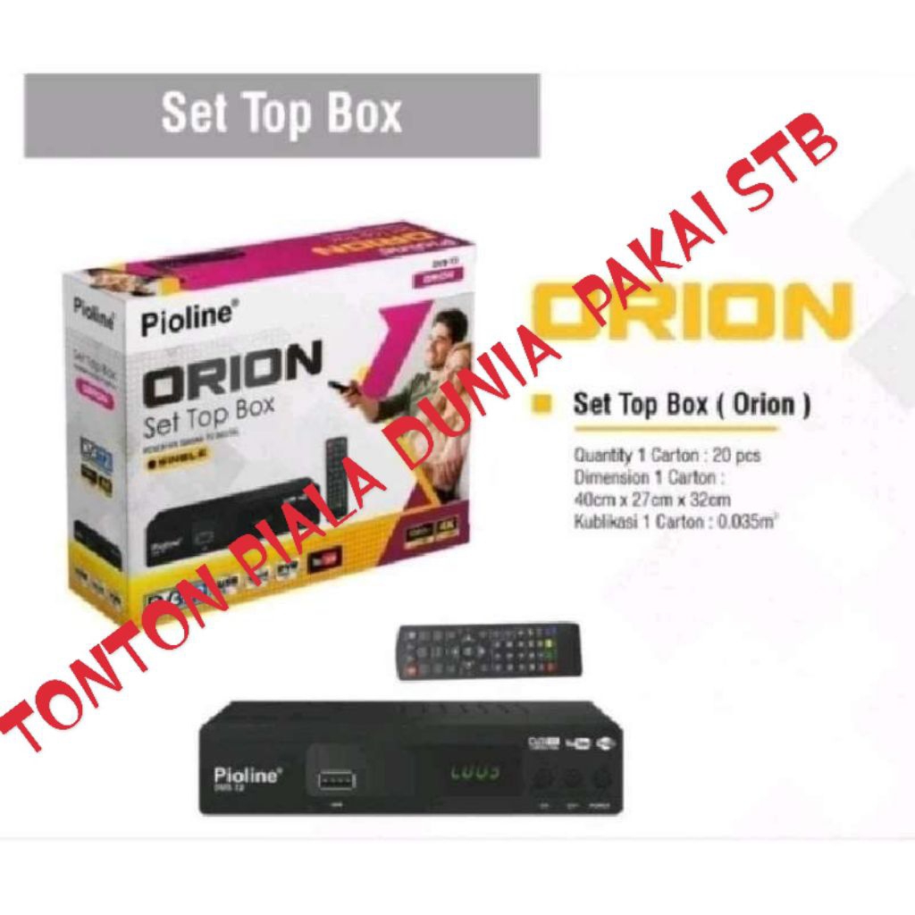 set top box pioline digital