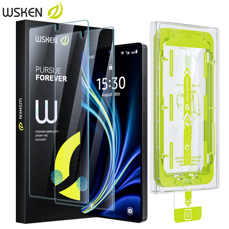 Wsken for Samsung Galaxy S25 Ultra/s26 ultra  Tempered Glass Anti Gores Screen Protector 9H Glass Te