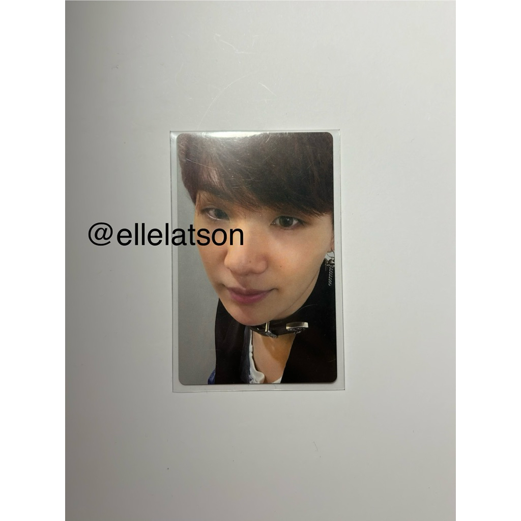 Photocard Yoongi / Suga Fake Love Japan rare Pc Bts Japan