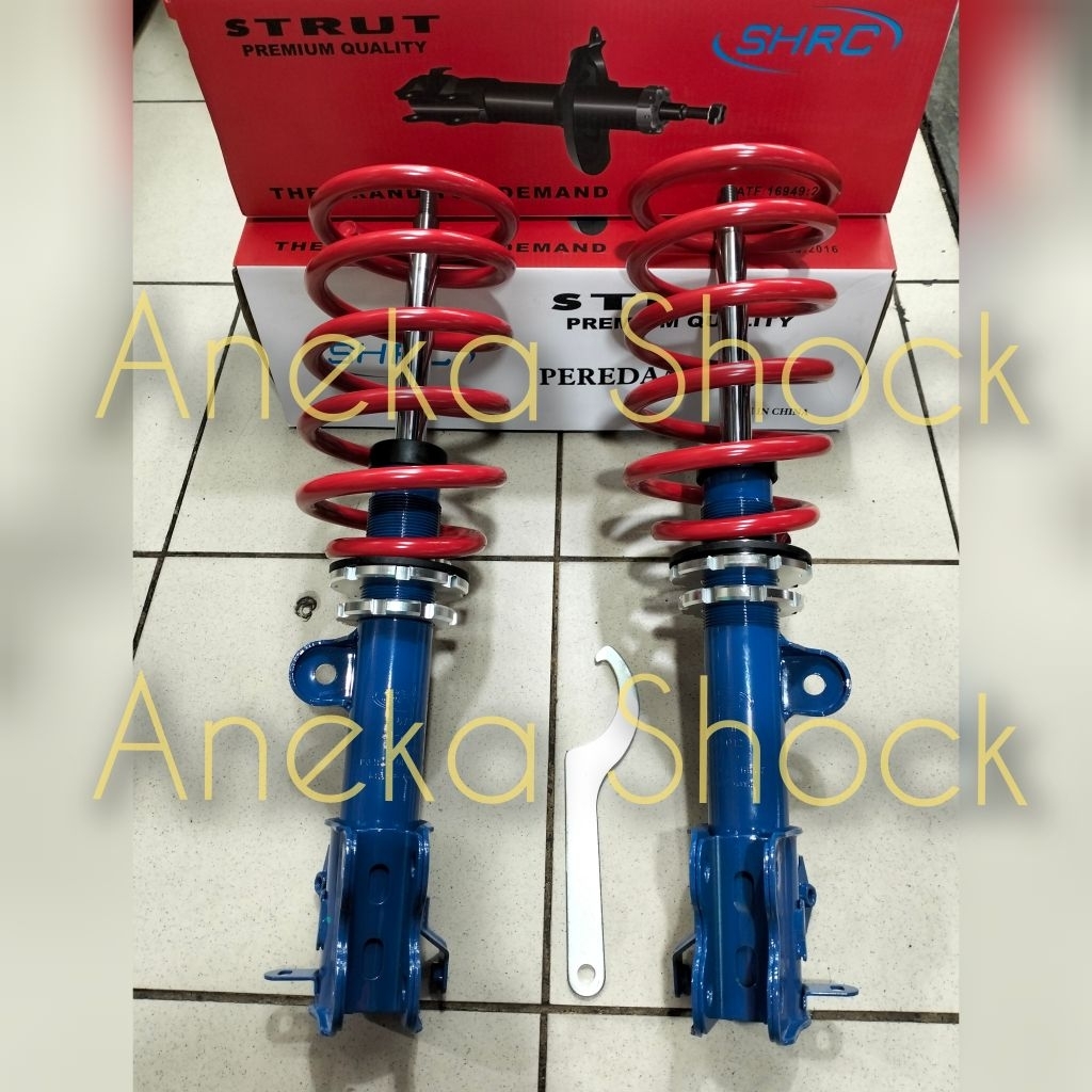 SHOCK COILOVER ADJUSTABLE SHRC PREMIUM TOYOTA VELOZ / NEW AVANZA 2012-ON DEPAN