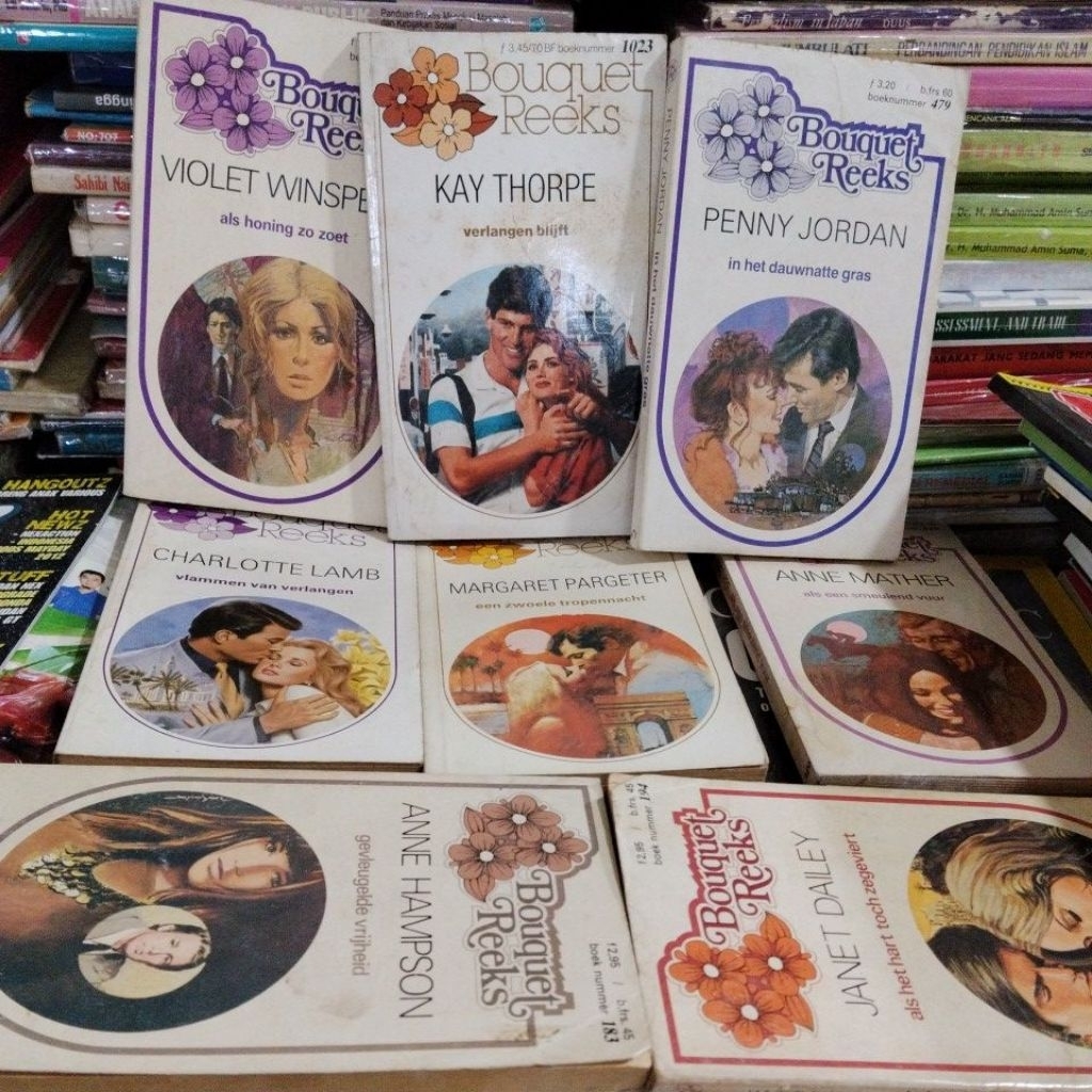 novel bahasa belanda bekas original