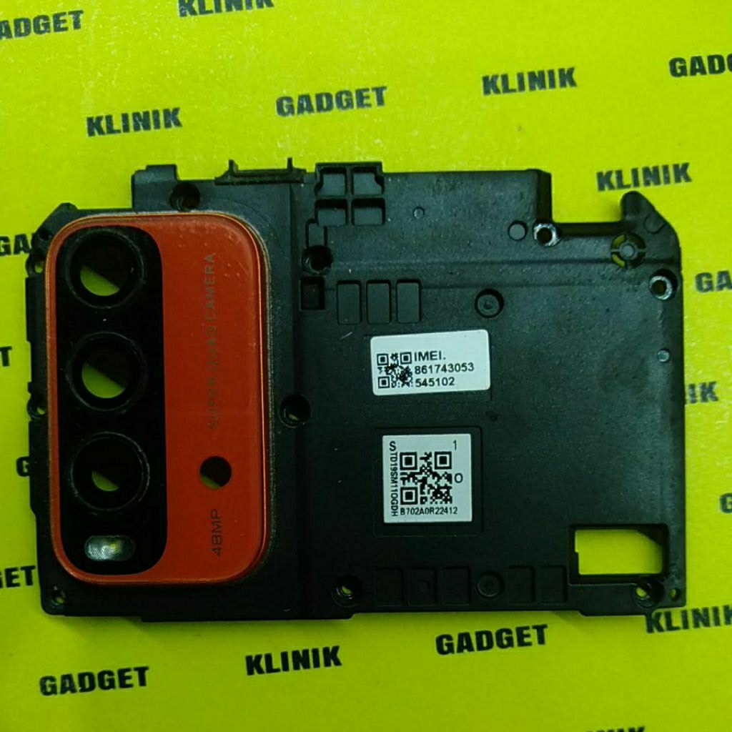Tutup Board Mesin REDMI 9T Ori Copotan XIAOMI Tested Normal Lampu Flash Aman Normal Siap Pasang