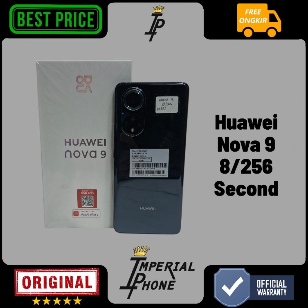 huawei nova 9 8/256 second