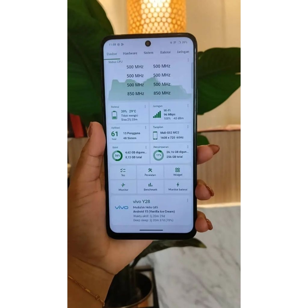 Vivo y28 mulus Nominus bergaransi second