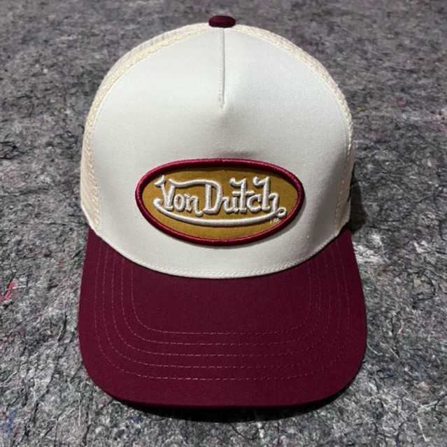 Von Dutch Trucker Hat -  1816 - Maroon - New Original 100%