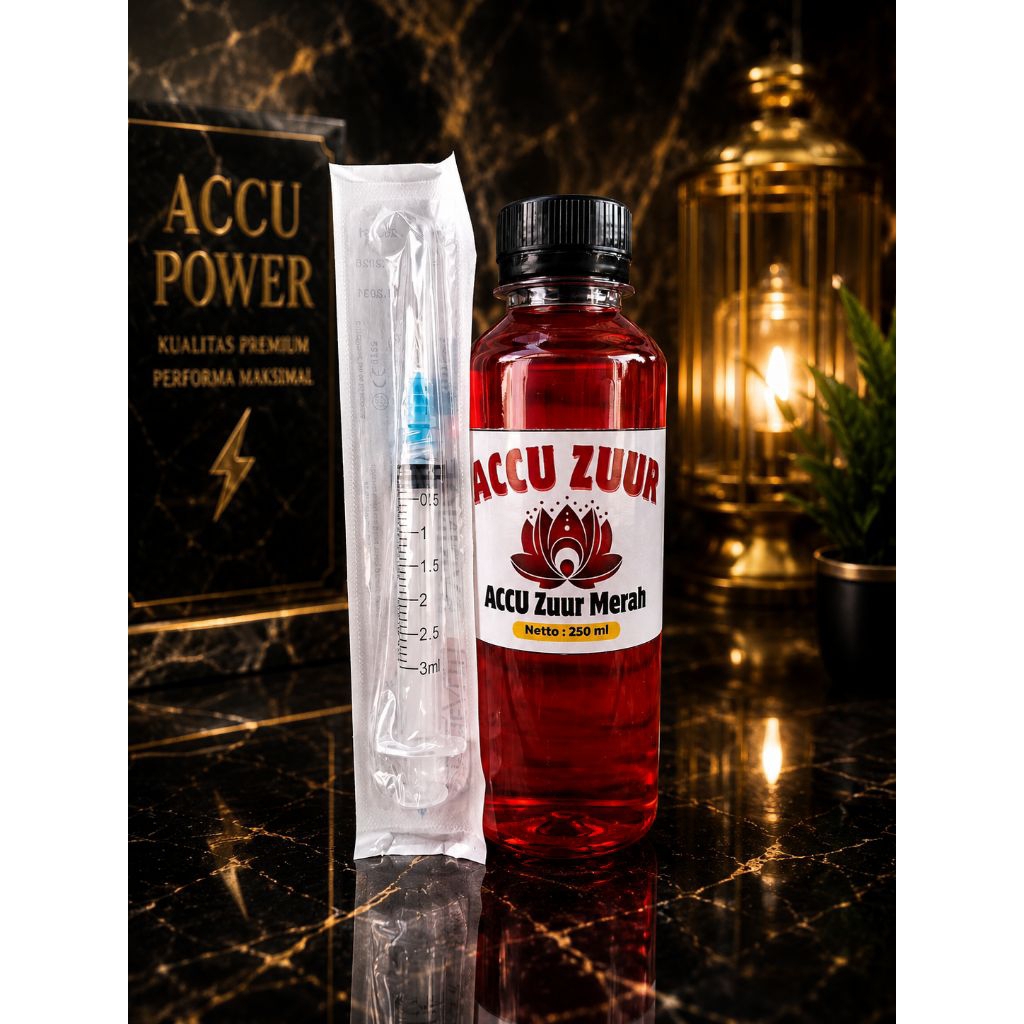 AIR AKI ZUUR MERAH CAIRAN AKI ZUUR MERAH