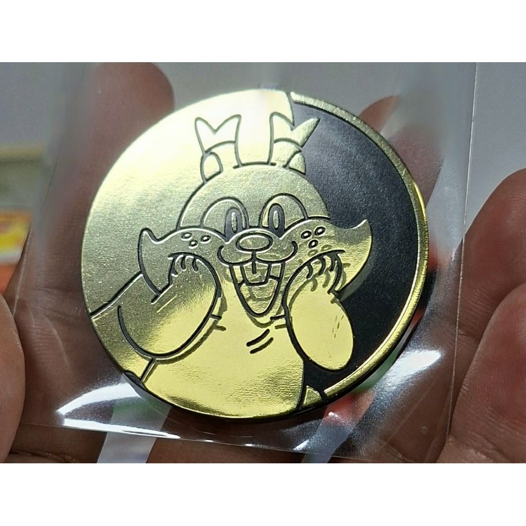 coin flip jumbo pokemon GREEDENT