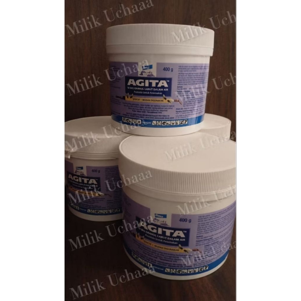 AGITA 10 WG 400gr | Racun Lalat Umpan Tabur Berbentuk Granul Pembasmi Lalat