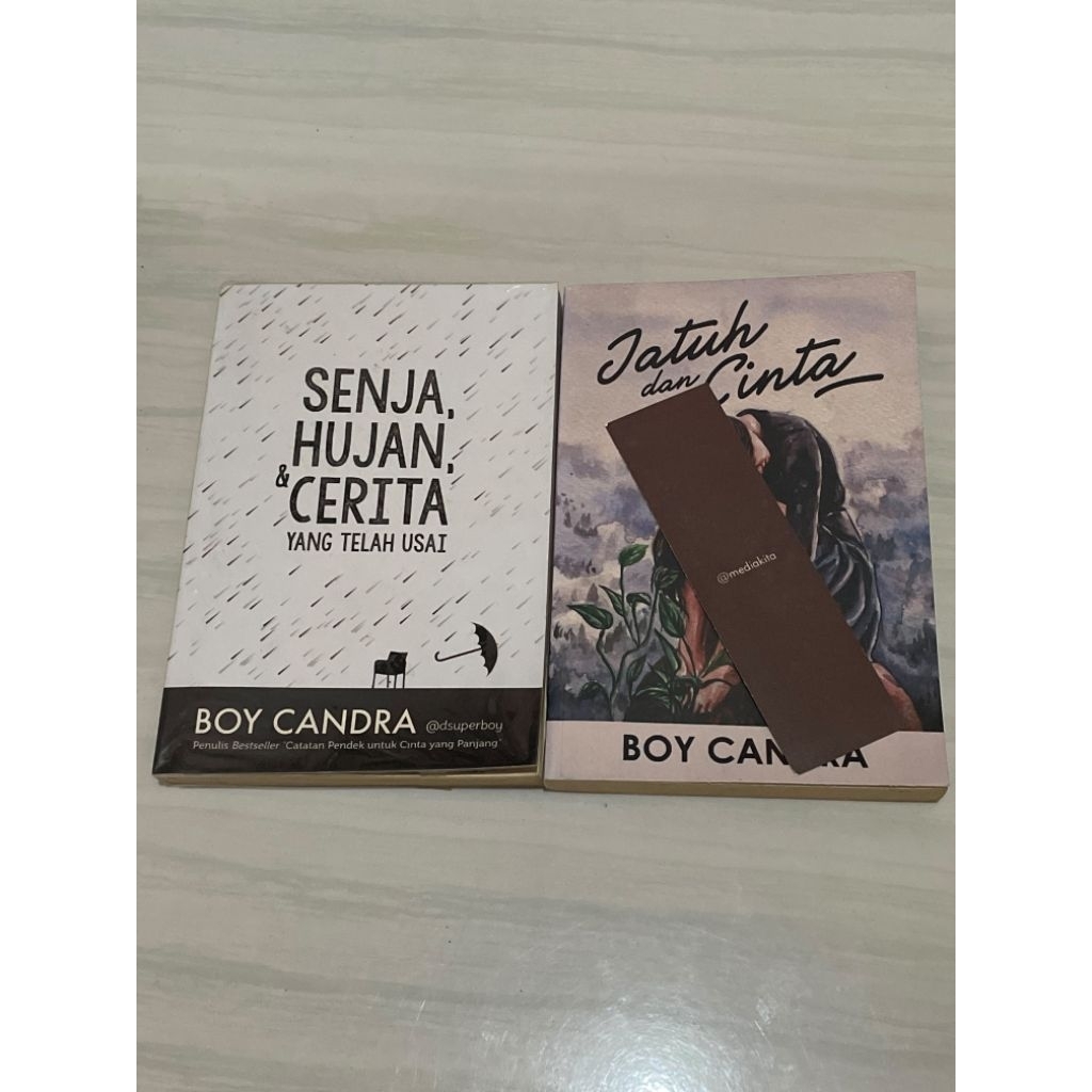 Preloved Novel Boy Candra