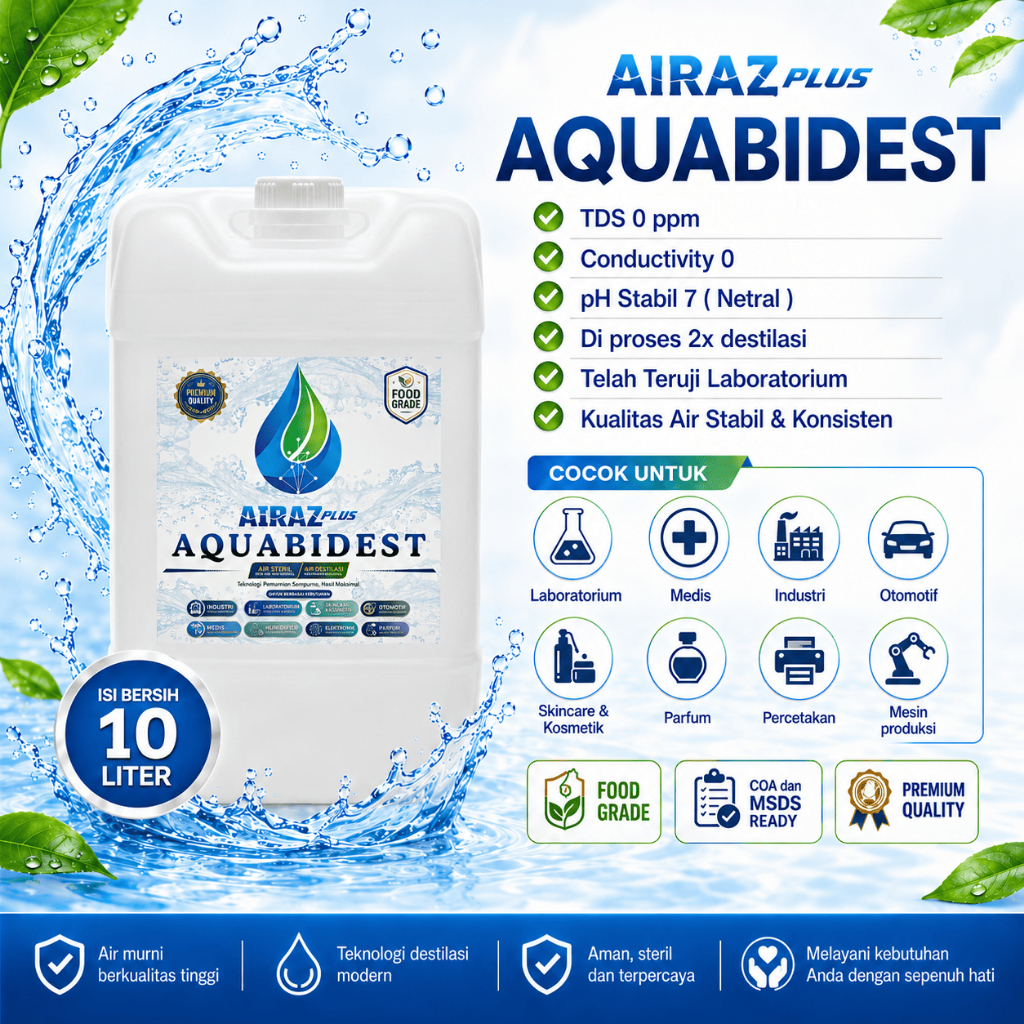 Aquabidest 10L