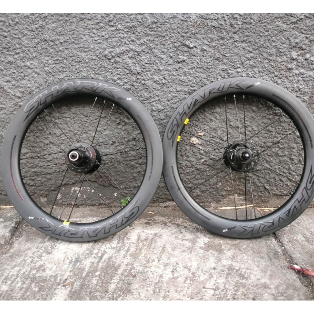 Wheelset Carbon SHARK 16 349 disc brake jump hole