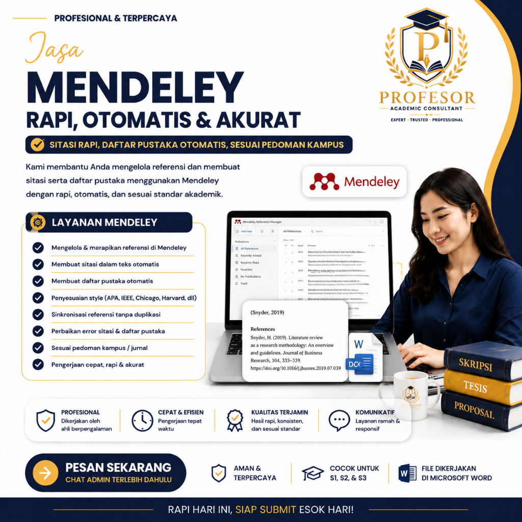 Jasa Mendeley