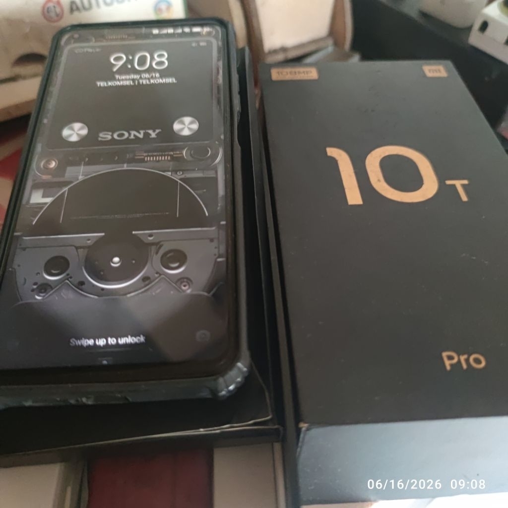 Mi 10t Pro Ram 8/256 Fullset minus charger
