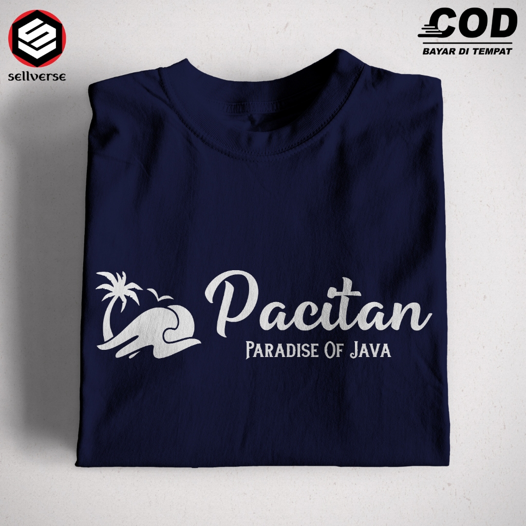 Pacitan - Paradise Of Java / Kaos / Pakaian / Baju / T-Shirt / Murah / Kekinian / Keren / Distro / P