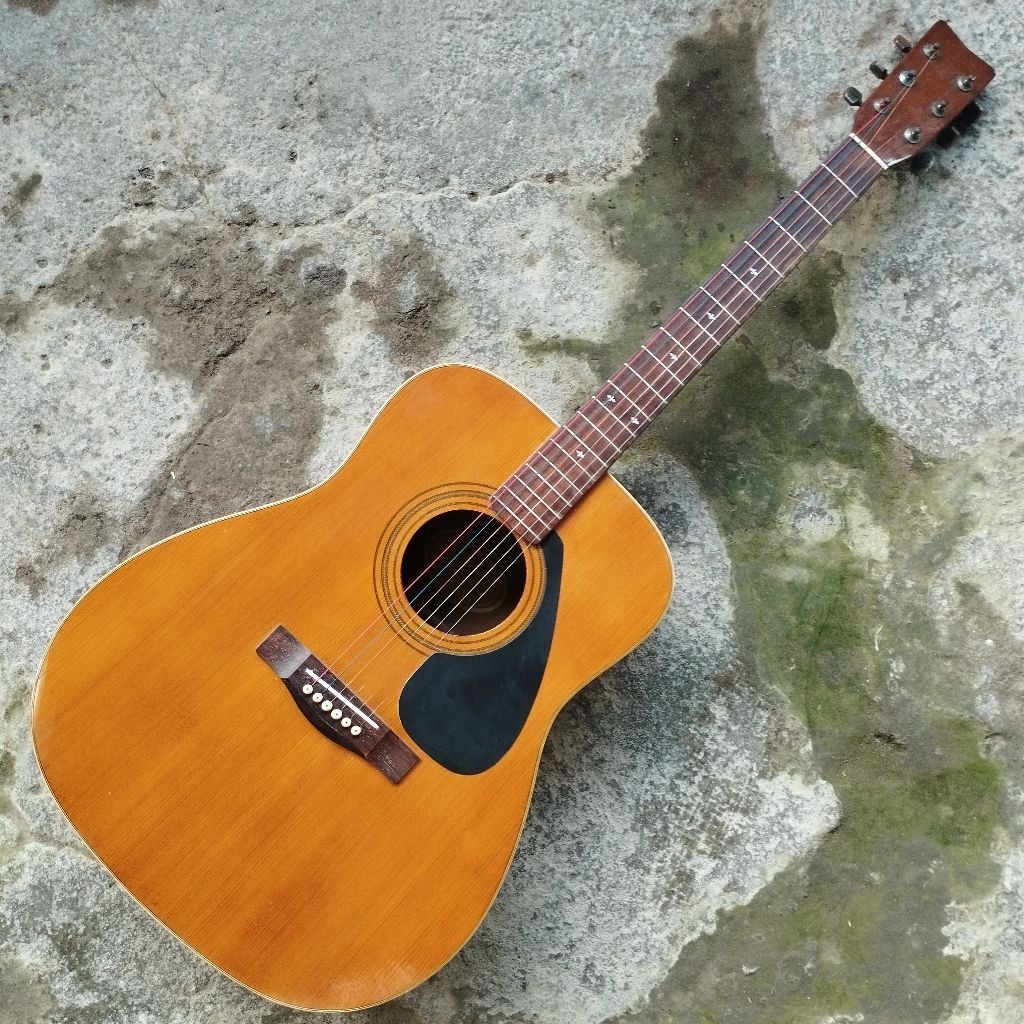 GITAR AKUSTIK ORIGINAL YAMAHA F350 UPGRADE ELEKTRIK SECOND MURAH
