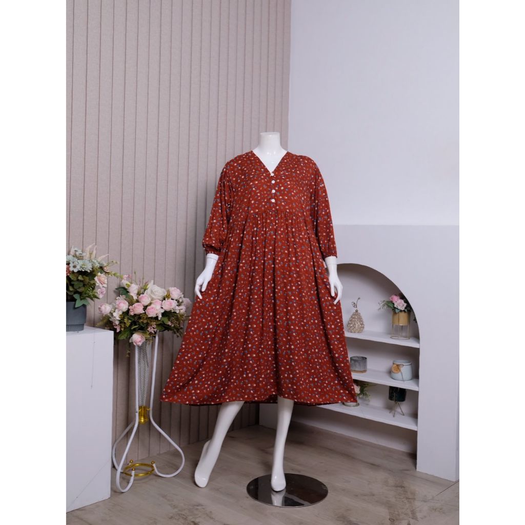 ZORAYA Dessy dress daster rayon premium daster adem