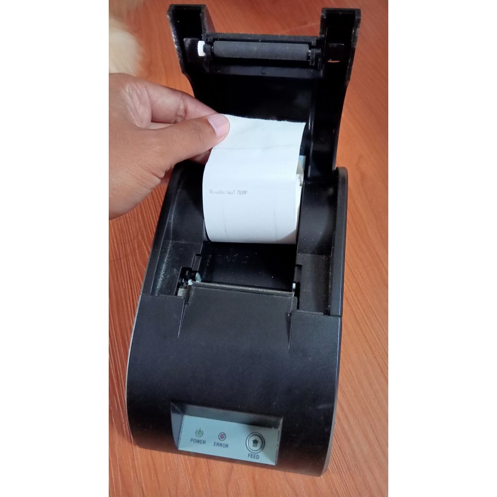 Printer Receipt Thermal Koneksi Kabel USB