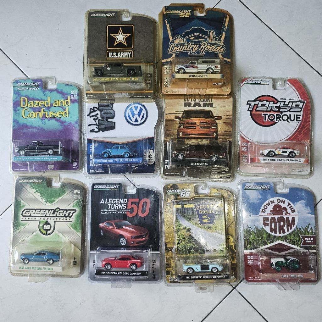 greenlight diecast dodge Ram chevrolet c10 ford
