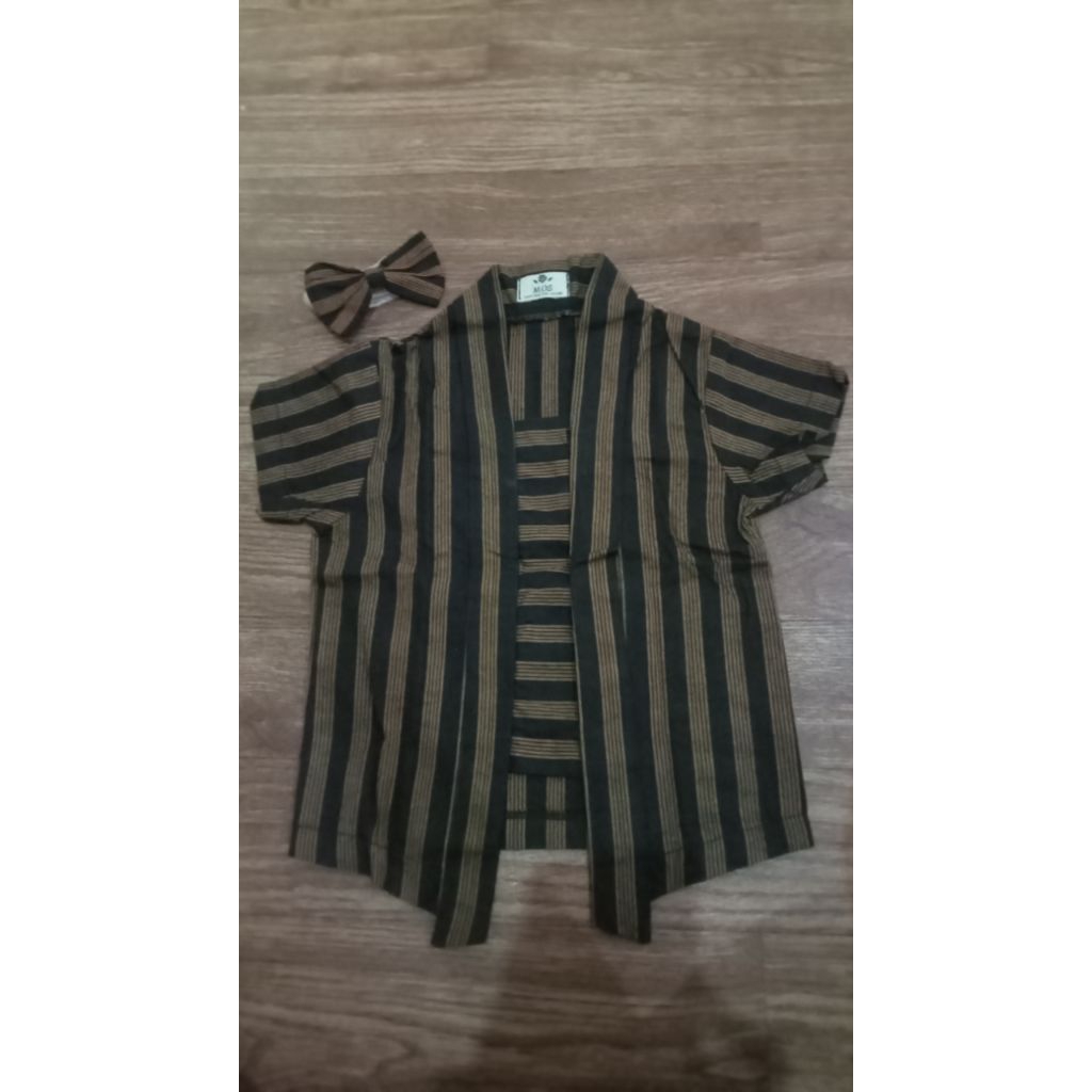 Preloved Atasan lurik bayi (tedak siten)