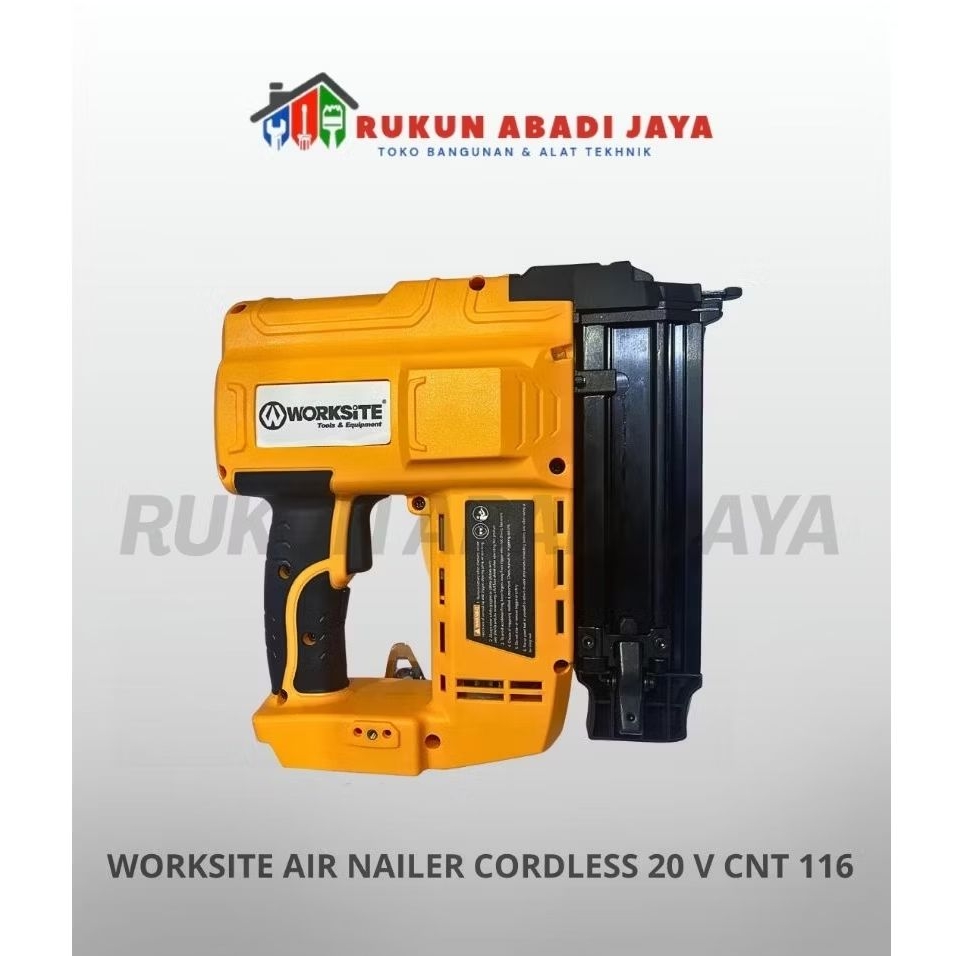 Worksite Air Nailer Cordless 20 V CNT 116