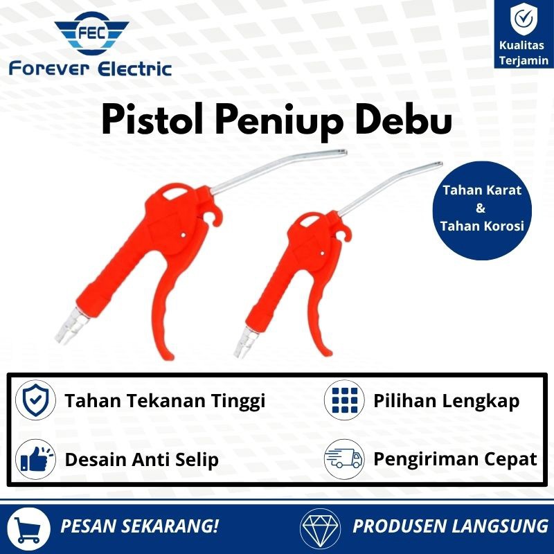 Air Duster Kompresor Kepala Semprotan Kompresor Angin Air Blow Gun Kompresor Spray Gun Angin Debu Ko
