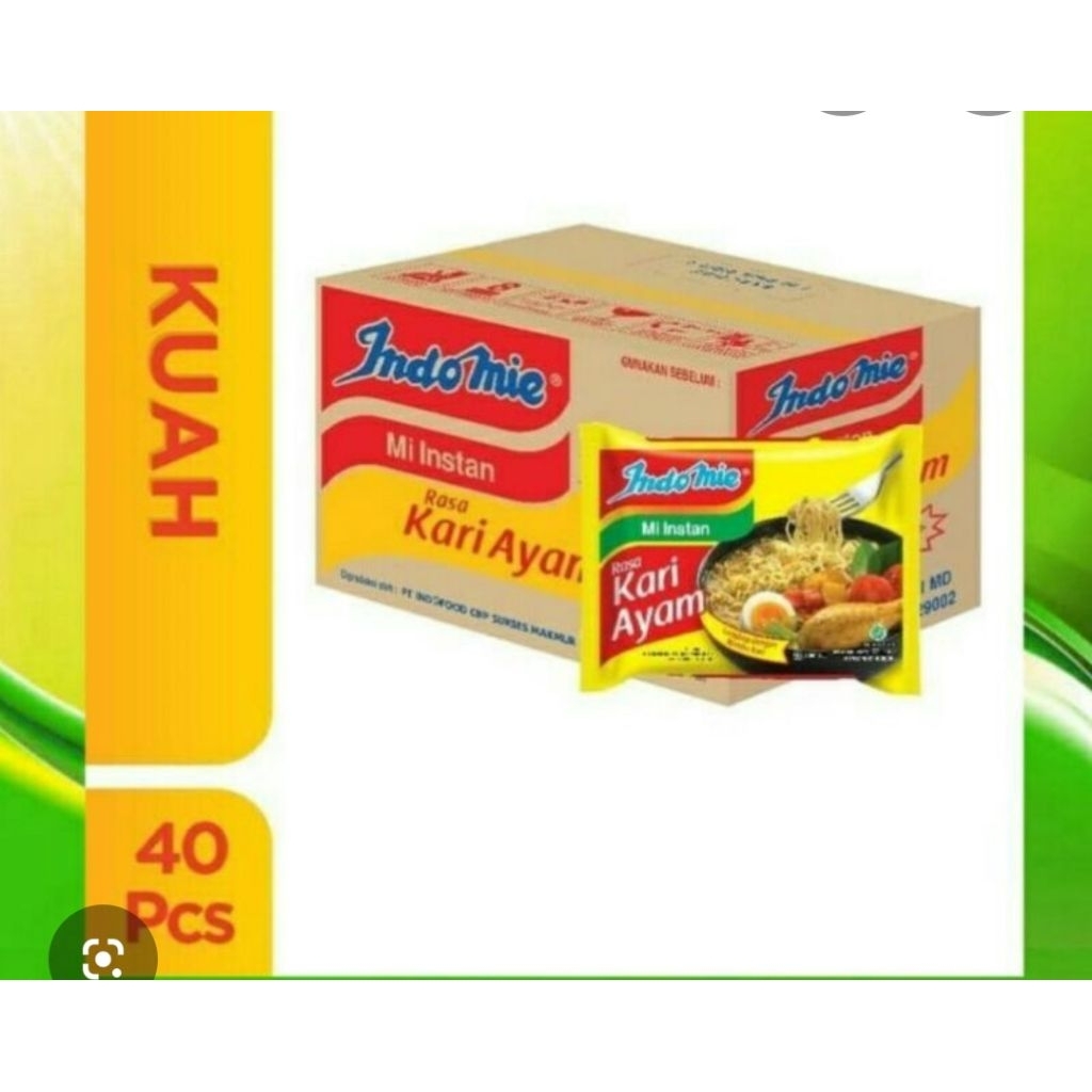 Indomie kare ayam 1 dus
