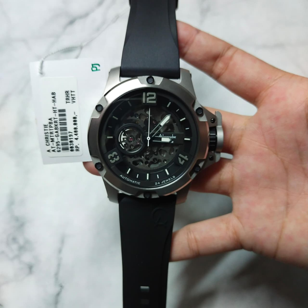 AC 6295 MT Automatic Jam Tangan Pria Alexandre Christie