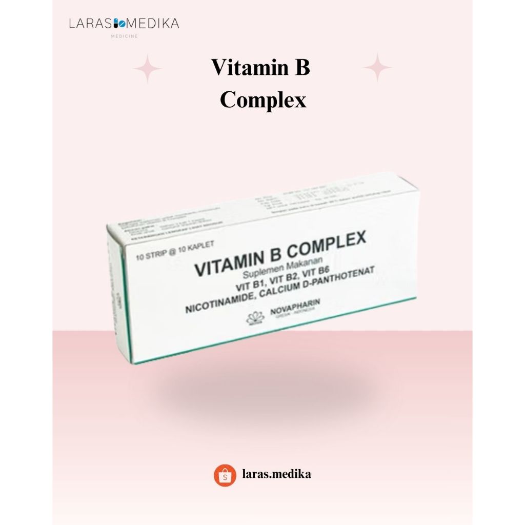 Vitamin B Kompleks Generik Novapharin Tablet