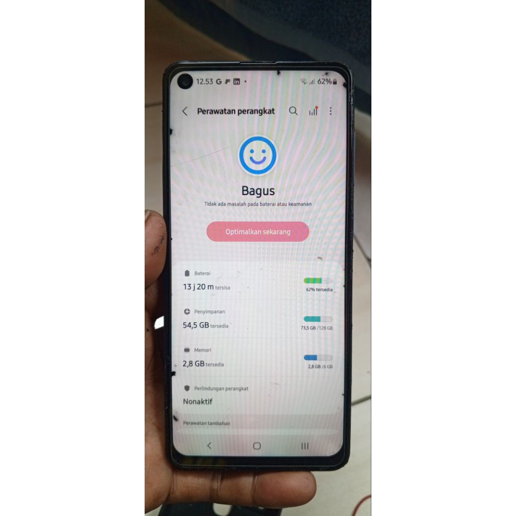 Samsung a21s 6/128 l /HP MINUS MURAH HP SECOND MURAH